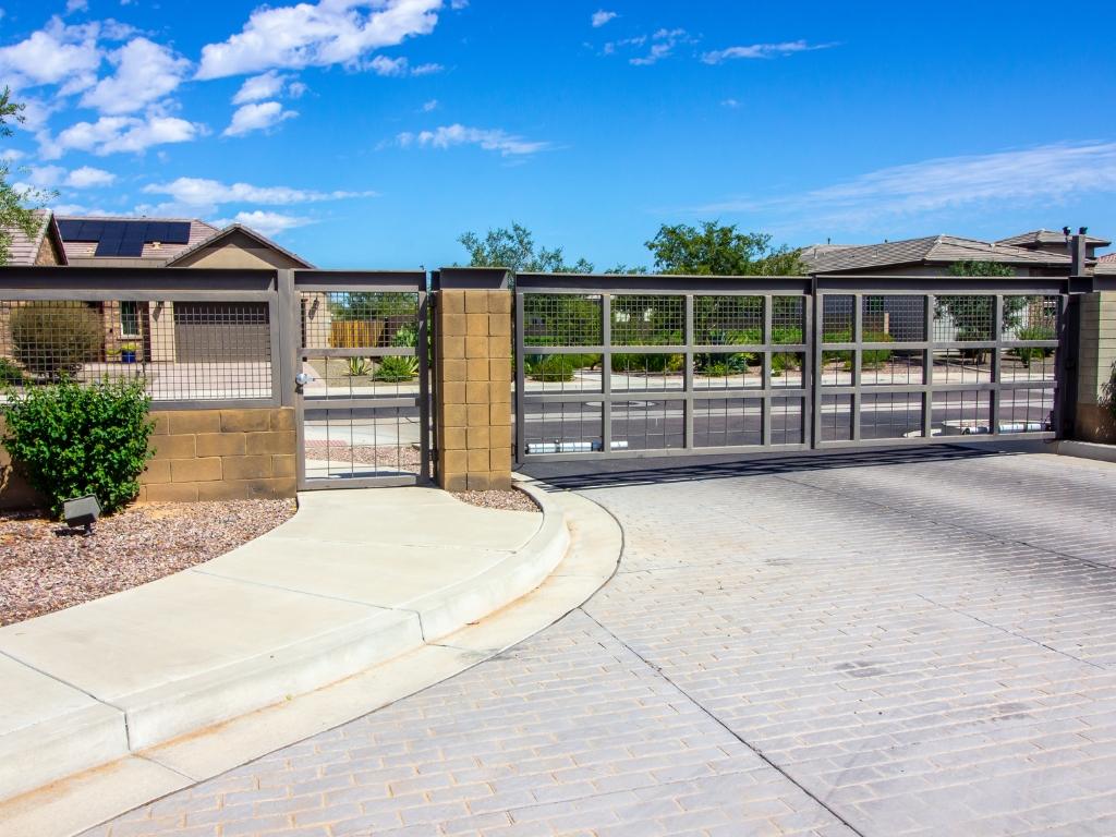 steel gates